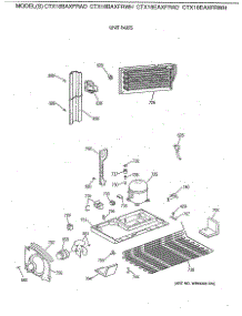 06 - Unit Parts parts for Ge Refrigerator CTX18BAXFRWH from AppliancePartsPros.com
