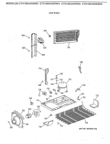 06 - Unit Parts parts for Ge Refrigerator CTX18EAXGRAD from AppliancePartsPros.com