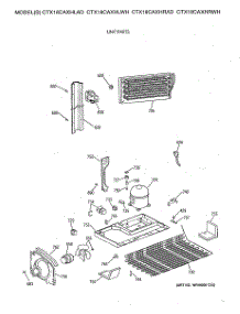 06 - Unit Parts parts for Ge Refrigerator CTX18CAXHRAD from AppliancePartsPros.com