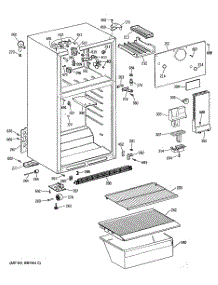02 - Section2 parts for Ge Refrigerator CTX14CYSFRWH from AppliancePartsPros.com