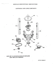 04 - Suspension, Pump & Drive Components parts for Ge Washer VBSR1070T2WB from AppliancePartsPros.com