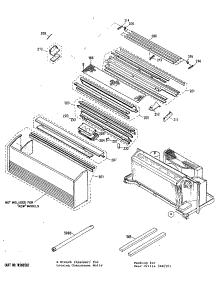 03 - Section3 parts for Ge Air Conditioner AZC715EDV1 from AppliancePartsPros.com