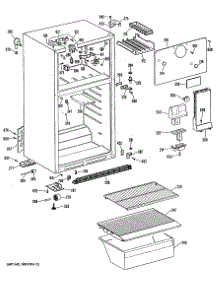 02 - Section2 parts for Ge Refrigerator TBXY14SPGLWH from AppliancePartsPros.com