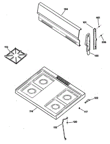 02 - Section2 parts for Ge Range JGBS04EV1WH from AppliancePartsPros.com