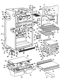 02 - Section2 parts for Ge Refrigerator CTX19GLJRAD from AppliancePartsPros.com