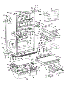 03 - Section3 parts for Ge Refrigerator CTX22DLFRWH from AppliancePartsPros.com