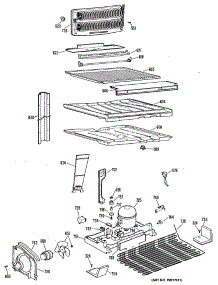 05 - Section5 parts for Ge Refrigerator CTX22DLFLWH from AppliancePartsPros.com