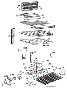 03 - Section3 parts for Ge Refrigerator CTX18CLRLWH from AppliancePartsPros.com