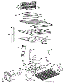 03 - Section3 parts for Ge Refrigerator CTX18GLSRWH from AppliancePartsPros.com