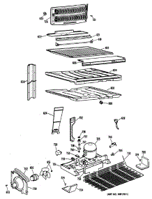 03 - Section3 parts for Ge Refrigerator CTX21ELTRWH from AppliancePartsPros.com