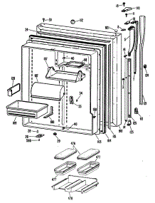 02 - Section2 parts for Ge Refrigerator CTXW25DLMRWH from AppliancePartsPros.com