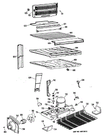 05 - Section5 parts for Ge Refrigerator CTXW25DLRRWH from AppliancePartsPros.com