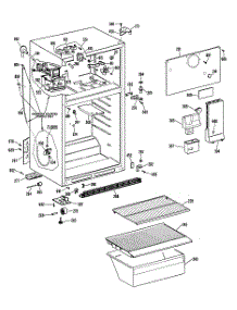 02 - Section2 parts for Ge Refrigerator CTX14AMERWH from AppliancePartsPros.com