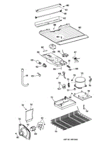 03 - Section3 parts for Ge Refrigerator CTX16CMERWH from AppliancePartsPros.com