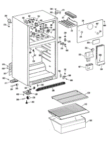 02 - Section2 parts for Ge Refrigerator CTX14CMERAD from AppliancePartsPros.com
