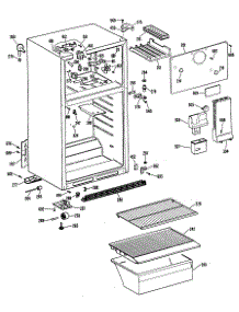 02 - Section2 parts for Ge Refrigerator CTX16CPCLAD from AppliancePartsPros.com