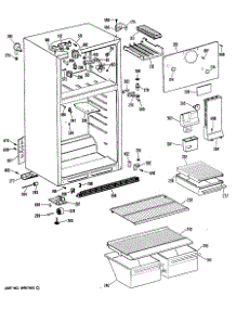 02 - Section2 parts for Ge Refrigerator CTEY14EPDRWH from AppliancePartsPros.com