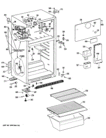 02 - Section2 parts for Ge Refrigerator CTX16APDLAD from AppliancePartsPros.com
