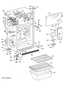 02 - Section2 parts for Ge Refrigerator CTX16APKLWH from AppliancePartsPros.com