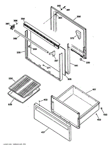 03 - Section3 parts for Ge Range RB533GS2 from AppliancePartsPros.com