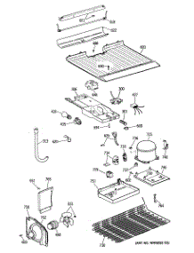 03 - Section3 parts for Ge Refrigerator CTH14CYTJLWH from AppliancePartsPros.com