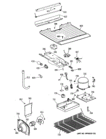03 - Section3 parts for Ge Refrigerator CTH16CYTJRWH from AppliancePartsPros.com