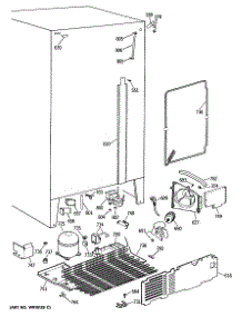 04 - Section4 parts for Ge Refrigerator MSG20GWSBWH from AppliancePartsPros.com