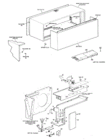 02 - Section2 parts for Ge Air Conditioner A2B393DEASR1 from AppliancePartsPros.com