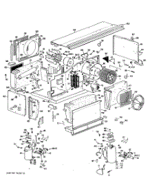 02 - Section2 parts for Ge Air Conditioner A2B398DEALR2 from AppliancePartsPros.com