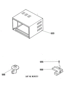 04 - Section4 parts for Ge Air Conditioner AVM24DAM1 from AppliancePartsPros.com