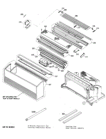 02 - Section2 parts for Ge Air Conditioner AZC406EBV1 from AppliancePartsPros.com