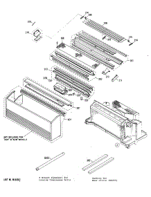 03 - Section3 parts for Ge Air Conditioner AZW215DBV1 from AppliancePartsPros.com