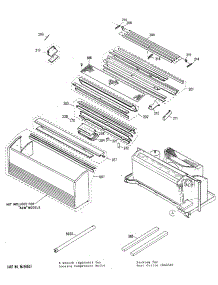 02 - Section2 parts for Ge Air Conditioner AZR315EDV1 from AppliancePartsPros.com
