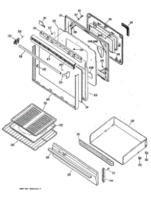 03 - Section3 parts for Ge Range JGBP32AES2 from AppliancePartsPros.com