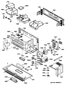 02 - Section2 parts for Ge Microwave JVM172K02 from AppliancePartsPros.com