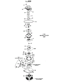 05 - 2 - Speed parts for Ge Washer WWA8695SBLWW from AppliancePartsPros.com