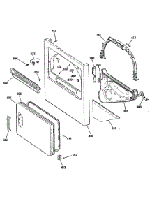 02 - Section2 parts for Ge Dryer DDC5400SDLWH from AppliancePartsPros.com