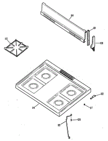 02 - Section2 parts for Ge Range JGBS03PV1WH from AppliancePartsPros.com