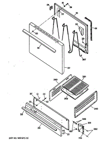 04 - Section4 parts for Ge Range JGBS03PV1WH from AppliancePartsPros.com