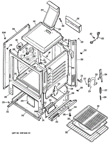 03 - Section3 parts for Ge Range JGBC17EV1AD from AppliancePartsPros.com