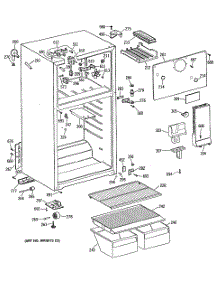 02 - Section2 parts for Ge Refrigerator TBX16SSTDRWH from AppliancePartsPros.com