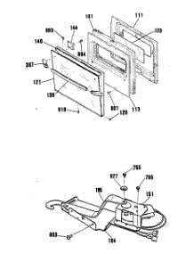 04 - Section4 parts for Ge Oven JKP27WV1WW from AppliancePartsPros.com