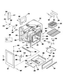 02 - Section2 parts for Ge Range JBS04V1WH from AppliancePartsPros.com