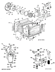 02 - Section2 parts for Ge Air Conditioner KQ708ATQ3 from AppliancePartsPros.com
