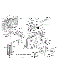 02 - Section2 parts for Ge Air Conditioner KT605FS4A from AppliancePartsPros.com
