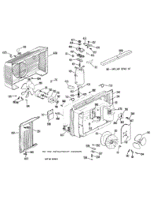 02 - Section2 parts for Ge Air Conditioner KTX05LAB1 from AppliancePartsPros.com