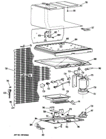 03 - Section3 parts for Ge Refrigerator CTA13CJBRAD from AppliancePartsPros.com