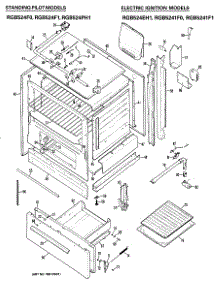 02 - Standing Pilot Models parts for Ge Range RGB524EH1 from AppliancePartsPros.com