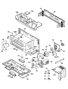 02 - Section2 parts for Ge Microwave RVM125K02 from AppliancePartsPros.com