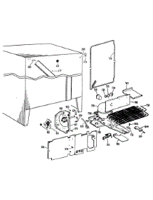 04 - Section4 parts for Ge Refrigerator CSX20LLG from AppliancePartsPros.com